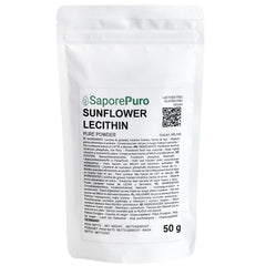 Saporepuro Sunflower Lecithin Powder 50 GR - Sunflower Lecithin