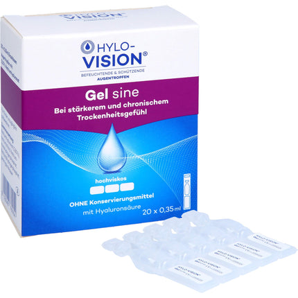 HYLO-VISION Gel single-dose pipettes 20 x 0.35 ml