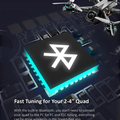 Mini F7 Flight Controller 3-6S 20x20mm Built-in Bluetooth Drone Stack Support Wireless Tuning for 2-4 inch FPV Drone