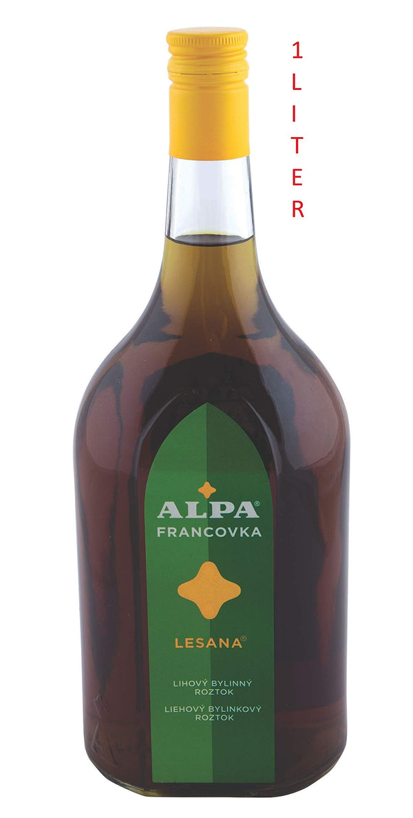 Vxoyo Alpa Francovka Czech Alcohol Herbal Tincture Franzbran (Alpa Lesna 1000 ml)