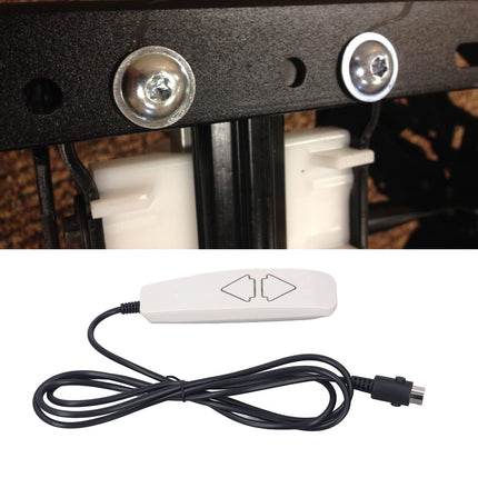 Hand switch switch universal hand control for lift chair wireless remote control with 2 buttons and 5 pin electric recliner button for Okin Dewert Limoss Kaidi