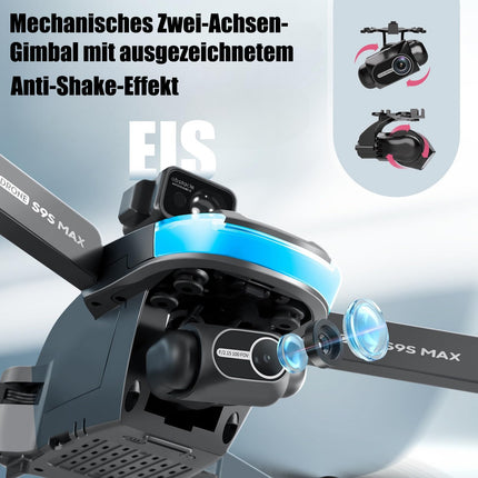 GPS Drone with 4k Camera, 2KM Long Range 5G FPV Image Transmission, 75 Min Flight Time, Under 249g, Visual Tracking/Active Obstacle Avoidance, Mini Camera Drone for Beginners Adults Professionals (S9S)