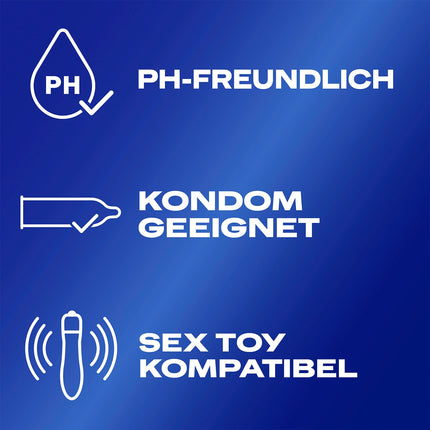 Durex Play Feel Lubricant – Water-based lubricant for pleasant glide, gentle &amp; pH-friendly – ​​50 ml