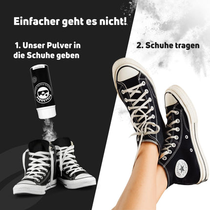 Cream cheese in your shoes for a year!? Black magic against foot odor - No more antibacterial shoe deodorant spray - 12 months of protection against foot odor