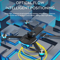 Drone with Camera 4K XT204 Dual 2.4G Brushless Gesture Photography, 6-Axis Gyro, Optical Flow Positioning, 360° Obstacle Detection, Foldable Gift for Adults Children 2 Batteries