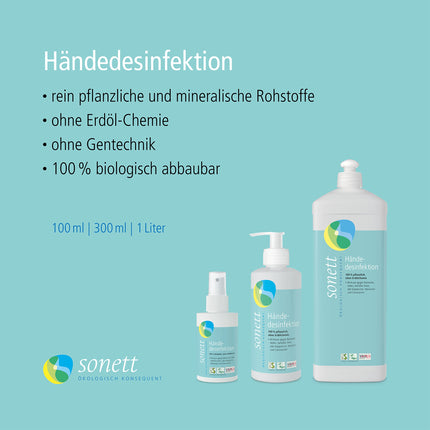 Sonett hand disinfectant, 300 ml