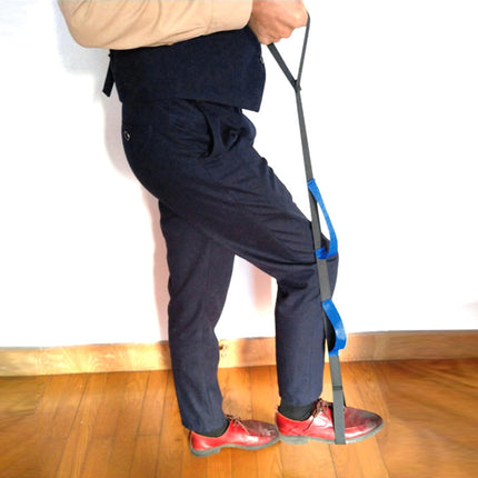 CHENNAN Leg Lifter, Leg Lifter Sling, Leg Lifter for Patients, Long Leg Lifter Sling, Mobility Aid for Walking Exercises, Foot Lifter for Easy Getting in and Out of Bed, Sofa, Car, Wheelchair (Blue)