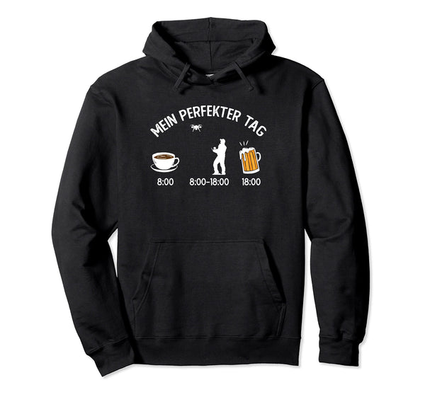Funny Drone My Perfect Day Drone Fan Quadcopter Drone Pullover Hoodie
