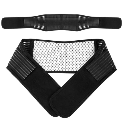 ACWOO Back Brace, Self-Heating Waist Belt, Breathable Back Support Belt, Heat Belt, Back Brace for Men and Women, Anti-Sweat Kidney Belt Back Support, Abdominal Belt (L)
