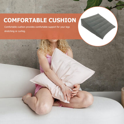 FOMIYES Inflatable Wedge Pillow Leg Rest Wedge Pillow Bed Wedge Pillow Bed Posture Support Wedge Pillow Positioning Wedge Pillow for Knee Arm Pregnancy Side Sleepers
