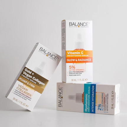 Balance Active Formula Hyaluronic Deep Moisture Serum - 2% Hyaluronic Acid for intensive hydration, smoothing fine lines, lightweight &amp; non-sticky, for radiant skin