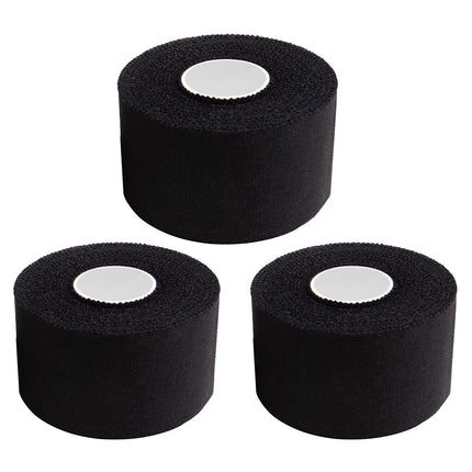 3 rolls of sports tape, 3.8cm x 10m white tape sports tape bandage finger tape, hypoallergenic tapes medical adhesive tapes for football volleyball climbing BJJ