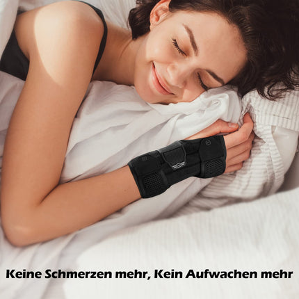 FREETOO Wrist Support with 3 Metal Splints for Carpal Tunnel Syndrome, Comfort Wrist Bandages with Soft Padding for Women Men, Wrist Splint for Tendonitis, Arthritis, Sprain Recovery