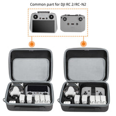 Hensych Mini 4 Pro Carrying Case, Hardshell Bag, Waterproof Storage Case, RC Accessories, Travel Bag for DJI Mini 4 Fly More Combo with DJI RC 2/RC N2 Drone Accessories (Hexapower Multi-Purpose Kit)