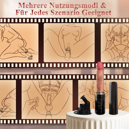Cacuola Dildo with 5 thrusting functions &amp; 7 vibrations for women, vibrator sex toys for couples, sex toys for women and men, vibrator sets for women and men, dildos, sex machines, machines &amp; devices