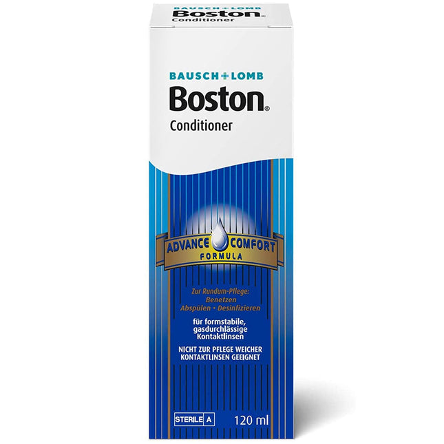 Bausch + Lomb Bausch and Lomb Boston Conditioner, contact lens storage solution for hard contact lenses, single bottle, 120 ml (1 pack)