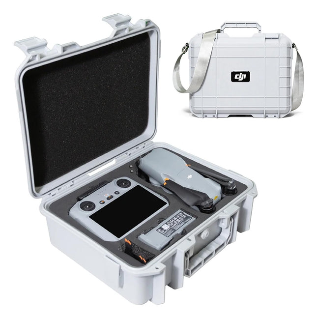 Fenmaru Carrying Case for DJI Air 3 Drones, Waterproof Hard Shell Case Compatible with DJI Air 3 RC 2/RC-N2 (Gray)
