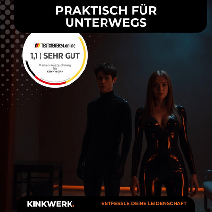 KINKWERK Ultra Shine 250ml | Shining Spray High-Gloss Latex Care &amp; Dressing Aid | Oil for Latex | Odorless Rubber Care with Pure Silicone Oil | Latex, Rubber Care for an Intensive Shine Effect