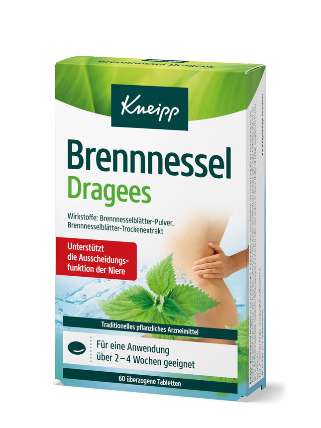 Kneipp Nettle Coated Tablets - Traditional herbal medicinal product - Supports the excretory function of the kidneys