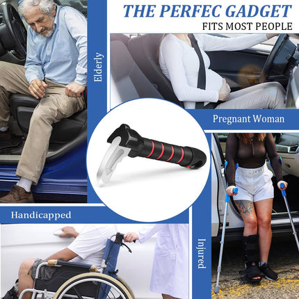 URAQT mobility aid for car, car door handle for elderly people car handle, door handle for seniors entry aid exit aid grab handle assistant support handle, car cane supports all doors