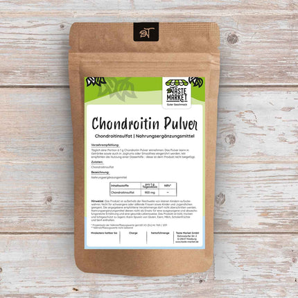 2 x 100 g Chondroitin Powder | no additives | finely ground | Chondroitin sulfate