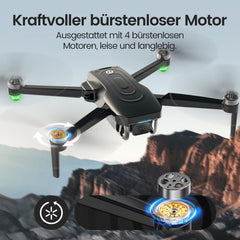 Holy Stone GPS Drone with 4K EIS Camera for Adults, HS175G RC Quadcopter with 60 Mins Long Flight Time, Follow Me, Brushless Motor, Circular Flight, Trajectory Camera Drones for Beginners Under 249g, C0