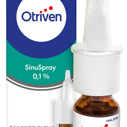 Otriven SinuSpray 0.1% nasal spray for sinusitis, 10 ml
