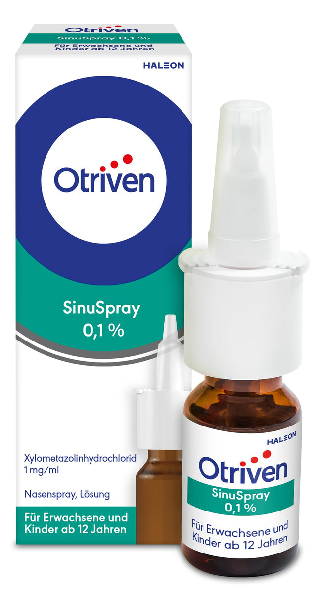 Otriven SinuSpray 0.1% nasal spray for sinusitis, 10 ml