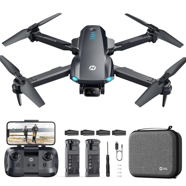 Holy Stone HS290 Foldable Drone with 1080P Camera for Beginners, RC Drones with FPV Transmission, Long Flight Time, APP Control, Optical Flow Camera Drones Complete Set Toy Gifts for Kids, C0