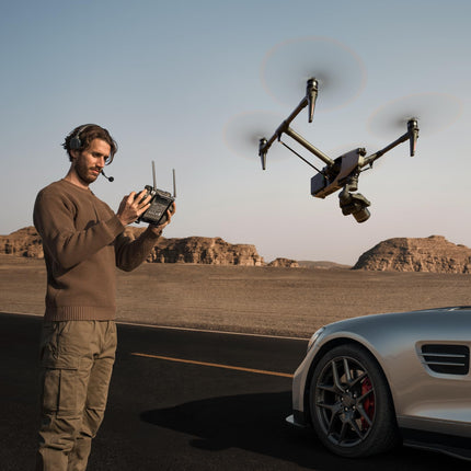 DJI Inspire 3 Standard Combo, Full-Frame 8K ProRes RAW/CDNG, Ultra-Wide 1/1.8″ Night Vision FPV Camera, Dual-Format Configurations, O3 Pro Video Transmission