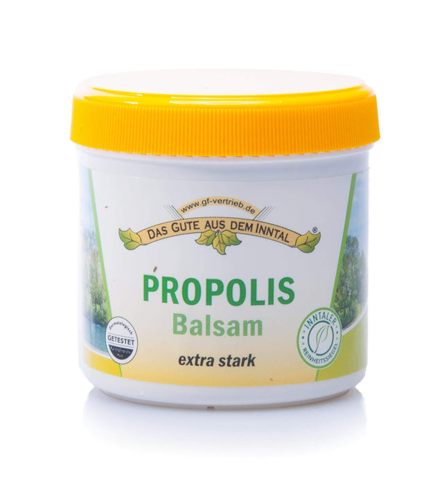 Inntaler Propolis Balm Extra Strong (200ml) | Protection for sensitive skin | Promotes regeneration | Relieves itching and tightness | Contains valuable oils | Made in Germany