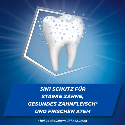 Odol-med3 Toothpaste, Original, with 3-in-1 protection for strong teeth, healthy gums** and fresh breath, 75 ml toothpaste