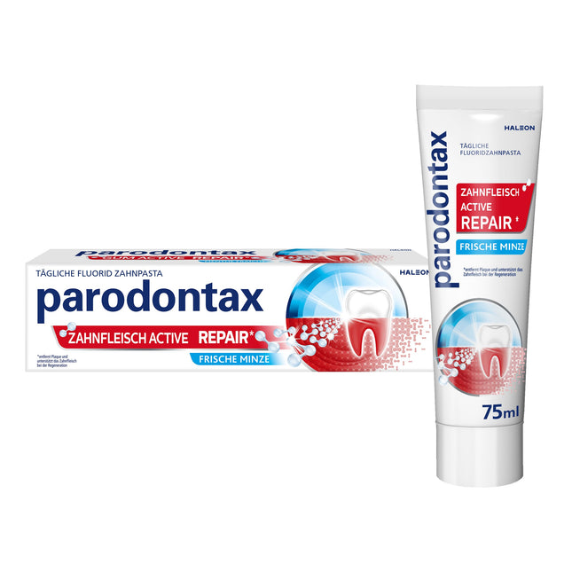 Parodontax Active Gum Repair* Toothpaste with Fluoride, 1x75ml, Toothpaste for healthier gums from week 1**