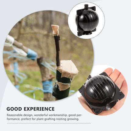 Angoily Tree Rooting Box 10 Pack Plant Rooting Ball Grafting Tools Reusable High Pressure Growing Ball Tree Rooting Air Layer Growing Kit Rooting Device For Trees Flowers