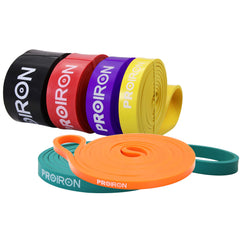 PROIRON Resistance Bands, Resistance Bands Set for Strength Training, Pull-Up Fitness Bands, Bands Strength Training for Fitness/Sports/Muscle Building/Pull-Ups/Yoga/Crossfit - ONE Yellow (18-31 kg)