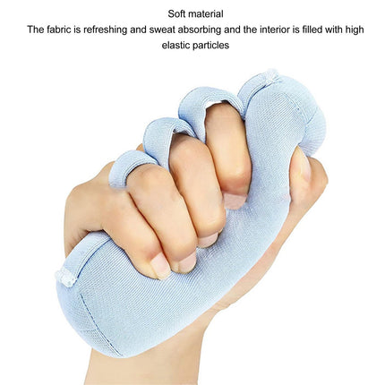 2 Pack Palm Grip Hand Contracture Pillow for Paralyzed Elderly Patients, Finger Contracture Grip Pillow, Sweat-Resistant, Washable Finger Splinter Palm Pillow