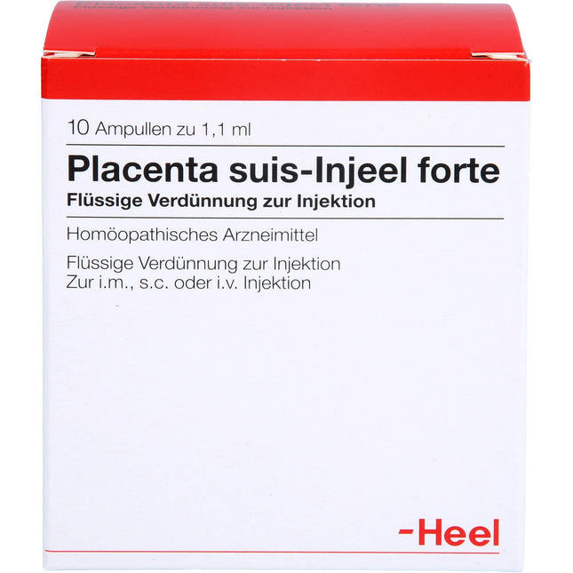 PLACENTA SUIS Injeel forte ampoules 10 pcs