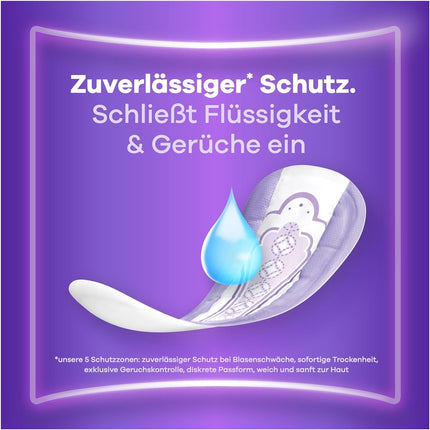 Always Discreet Incontinence Pads for Women Small Plus 40 Pieces All-round protection Incredible discretion