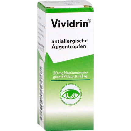 VIVIDRIN antiallergic eye drops 10 ml