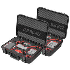 TomCase drone case "Ready to Fly" for DJI Air 3S Fly More Combo, Standard or DJI RC 2 Controller, battery charging in the case, waterproof ECO protective case - Made in Germany