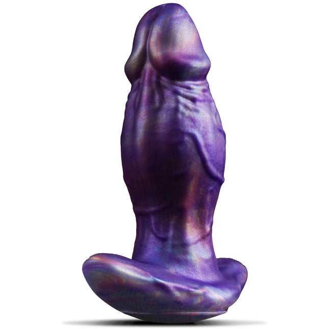 Anal Plug Dildo Large Silicone Dildos, Large Anal Plug Thick Dildo with Anchor Shape Base Design, Realistic Dildo Tail for Women Butt Plug Soft Anal Trainer, Sex Toys for Women Men