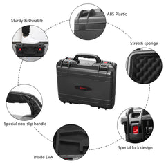Smatree 28.3 Liter Mavic 3/3E/3T Double-Layer Waterproof Case High Capacity Professional Thickened Hard Case Bag Cover Compatible with DJI Mavic 3/ Mavic 3 Cine Combo Drone &amp; Accessories