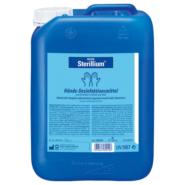 Sterillium hand disinfectant 5 liters