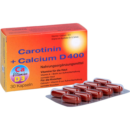 Carotenine+Calcium D400 capsules, 71 g