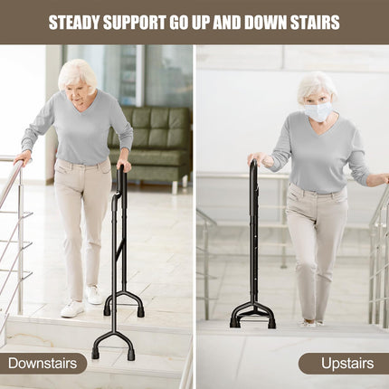 Cushore Stair Climber Aid for Elderly with Adjustable Height, Fits Most Standard Steps, Step Aid for People with Sore Hips and Knees