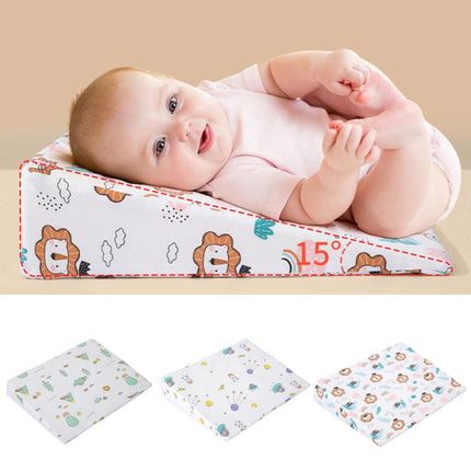 Wedge Pillow Reflux Pillow Anti-Colic Inclined Pillow Wedge Pillow for Bed, Memory Foam Pillow, Pregnancy Belly Support Pillow, Anti-Reflux Pillow Nursing Pillow Triangles Ramp Pad (B2)