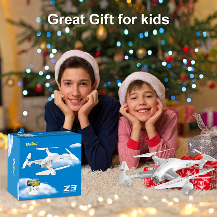Loolinn | Drone with Optical Flow Positioning Technology - 60 Minutes Long Flight Time/Very Stable Flight - Quadcopter Drones with HD Camera for Kids as a Gift
