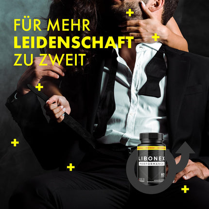 Libonex Capsules - Love, Lust and Passion - for active men - 60 Capsules Contents 1x
