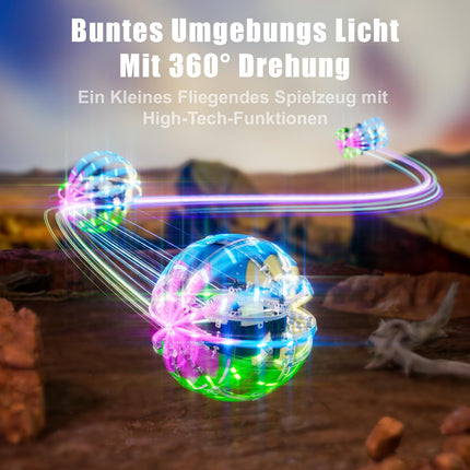 Mini Drone for Kids with LED Lights Altitude Hold and Headless Mode, 360° Flip RC Quadcopter Gifts Toy Helicopter Drone for Kids Ages 8 and Up and Beginners Boys Girls