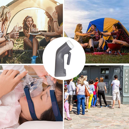 Urinal bottle for men emergency urine bottle 1.2L portable urinal reusable mobile toilet plastic urine bottles with lid for travel camping on the go